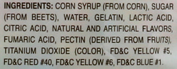 Albanese - Gummi Mini Sour Neon Worm - Case Of 4 - 4.5 Lb - Maras Green