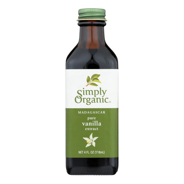 Simply Organic Vanilla Extract - Organic - 4 Oz - Maras Green