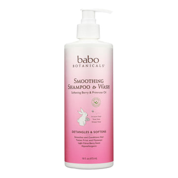 Babo Botanicals - Shampoo - Softening Berry And Primrose Oil - 1 Each - 16 Fl Oz. - Maras Green