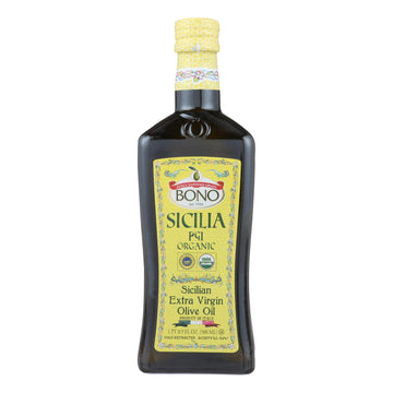 Bono - Evoo Sicilia Pgi - Case Of 6 - 16.9 Fz - Maras Green
