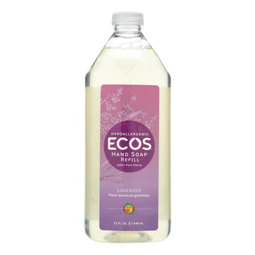 Earth Friendly Hand Soap Refill - Lavender - Case Of 6 - 32 Fl Oz. - Maras Green