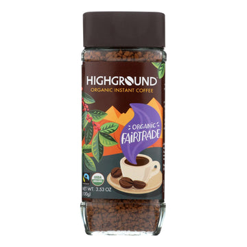 Highground - Coffee Regular Insnt - Case Of 6 - 3.53 Oz - Maras Green