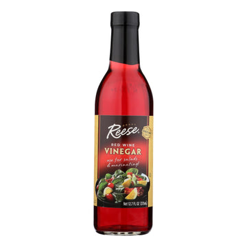 Reese Vinegar - Red Wine - Case Of 6 - 12.7 Fl Oz - Maras Green