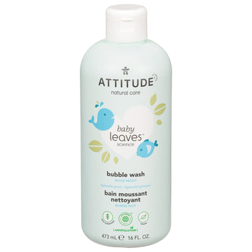 Attitude - Baby Bubble Wash Night - 1 Each 1 - 16 Oz - Maras Green
