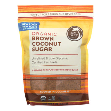 Big Tree Farms Coconut Palm Sugar - Blonde - Case Of 6 - 16 Oz. - Maras Green