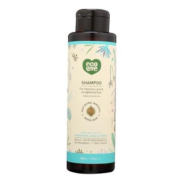 Ecolove - Shampoo Nut Int Cr Srt Hair - 1 Each - 17.6 Oz - Maras Green