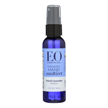 Eo Products - Hand Sanitizer Spray - Lavender - 2 Fl Oz - Case Of 6 - Maras Green