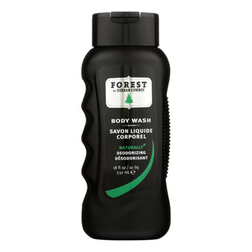 Herban Cowboy Body Wash - Forest - 18 Oz - Maras Green