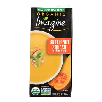 Imagine Foods - Soup Creamy Btrnt Sqush - Case Of 6 - 32 Fz - Maras Green