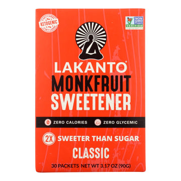 Lakanto - Monkfruit Sweetener - Classic - Case Of 8 - 3.17 Oz. - Maras Green