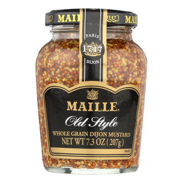 Maille Old Style Whole Grain Dijon Mustard - Case Of 6 - 7.3 Oz. - Maras Green