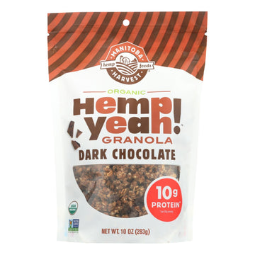 Manitoba Harvest - Granola Hemp Dark Chocolate - Case Of 6 - 10 Oz - Maras Green