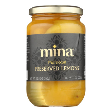 Mina - Preserved Lemons - Case Of 6 - 12.5 Oz - Maras Green