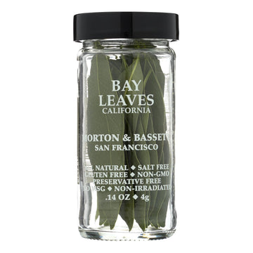 Morton And Bassett Bay Leaves - .5 Oz - Case Of 3 - Maras Green
