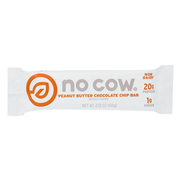 No Cow Bar Protein Bar - Case Of 12 - 2.12 Oz - Maras Green