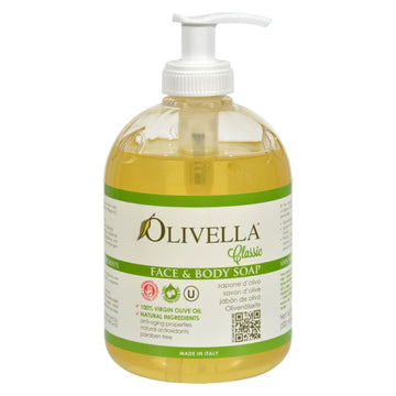 Olivella Face And Body Soap - 16.9 Fl Oz - Maras Green