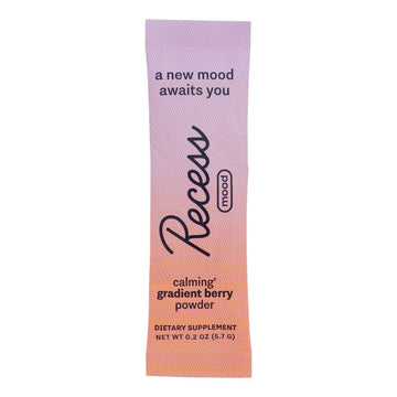 Recess - Mood Sticks Gradient Berry - Case Of 10 - .2 Oz - Maras Green