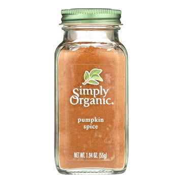 Simply Organic Pumpkin Spice - Case Of 6 - 1.94 Oz. - Maras Green