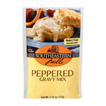 Southeastern Mills Gravy - Pepper - Case Of 24 - 2.75 Oz - Maras Green