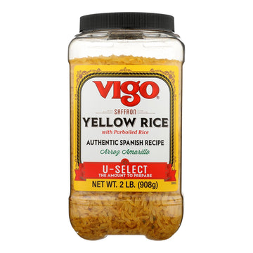 Vigo Yellow Rice - U - selct - Case Of 4 - 2 Lb. - Maras Green